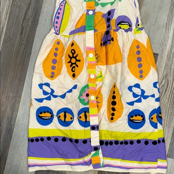 ASOS Colorful abstract Graphic Midi Dress - Picture 4 of 7